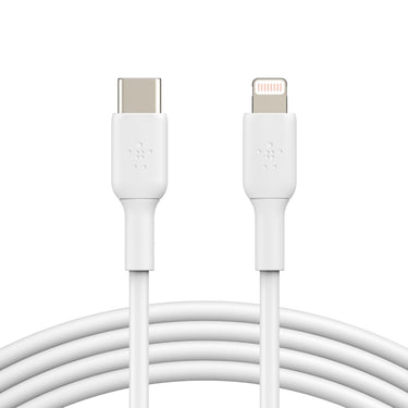 Belkin BoostCharge Lightning to USB-C Cable 1M- White